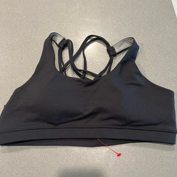 Buff bunny Black Strappy Sports Bra - Picture 5 of 6